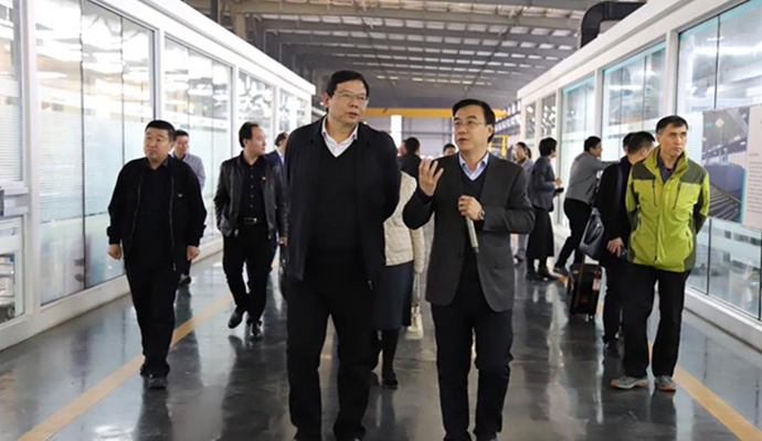 省市场监管局党组成员刘怀章一行调研兰迪机器