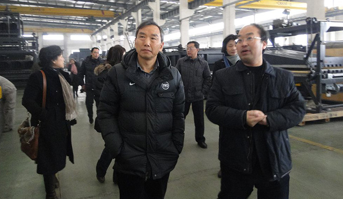 省知识产权局局长郭民生莅临兰迪机器调研