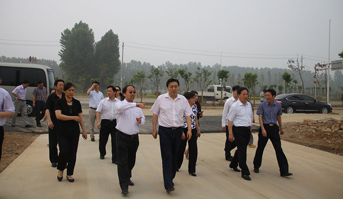 省商务厅党组副书记宋国卿视察兰迪