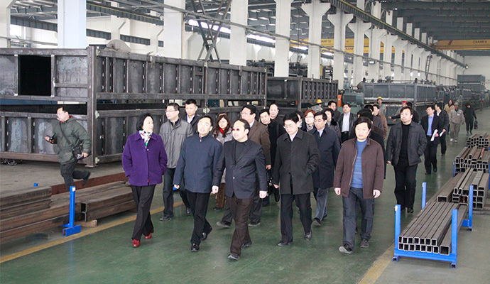 全国工商联党组副书记、副主席黄小祥视察兰迪